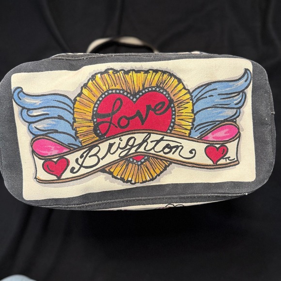 Brighton Queen Graphic Print Tote Bag Colorful Novelty Shopper Reusable - Picture 6 of 8